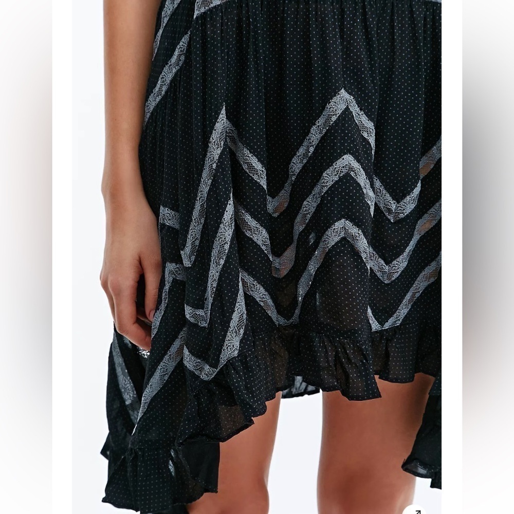 NWOT Free People Voile Lace Slip Dress, size S, oversized - Picture 6 of 12